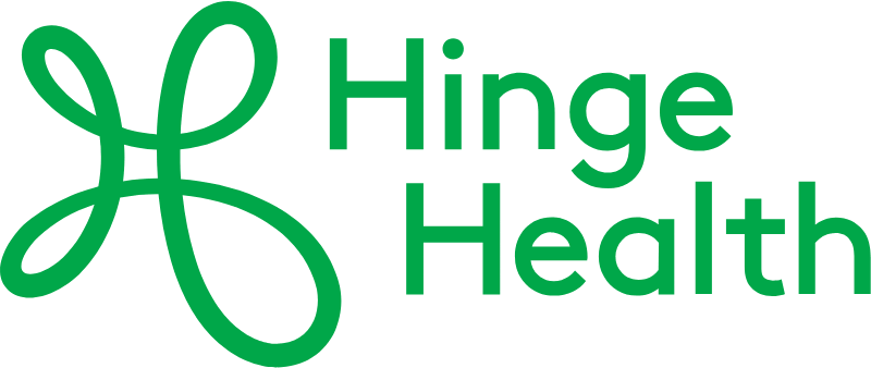 Hinge Health logo Hinge Health logo